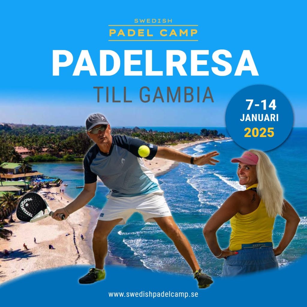 Swedish padel camp gambia